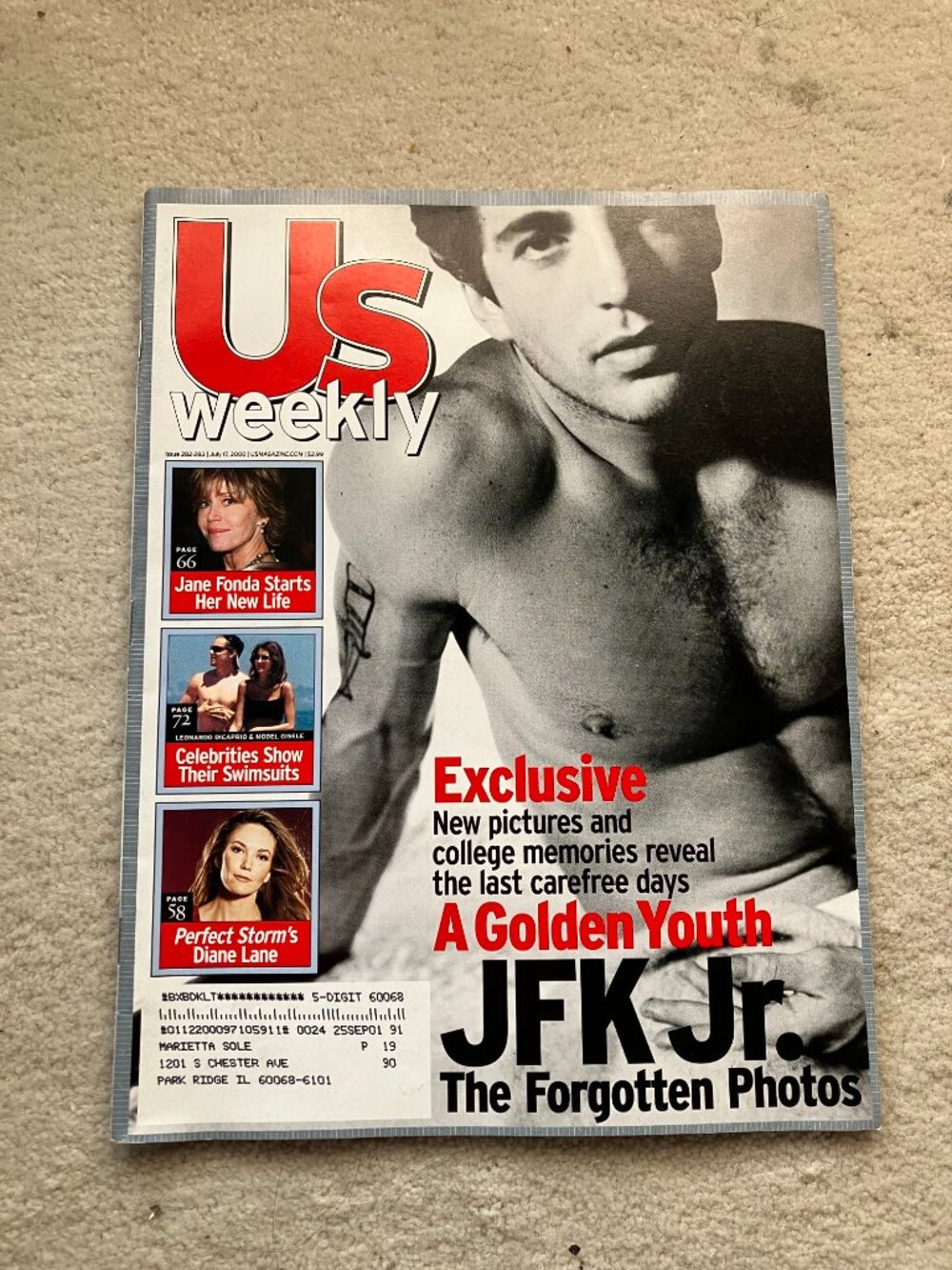 Collectible: US Weekly JFK, Jr. Issue (July 17, 2000)